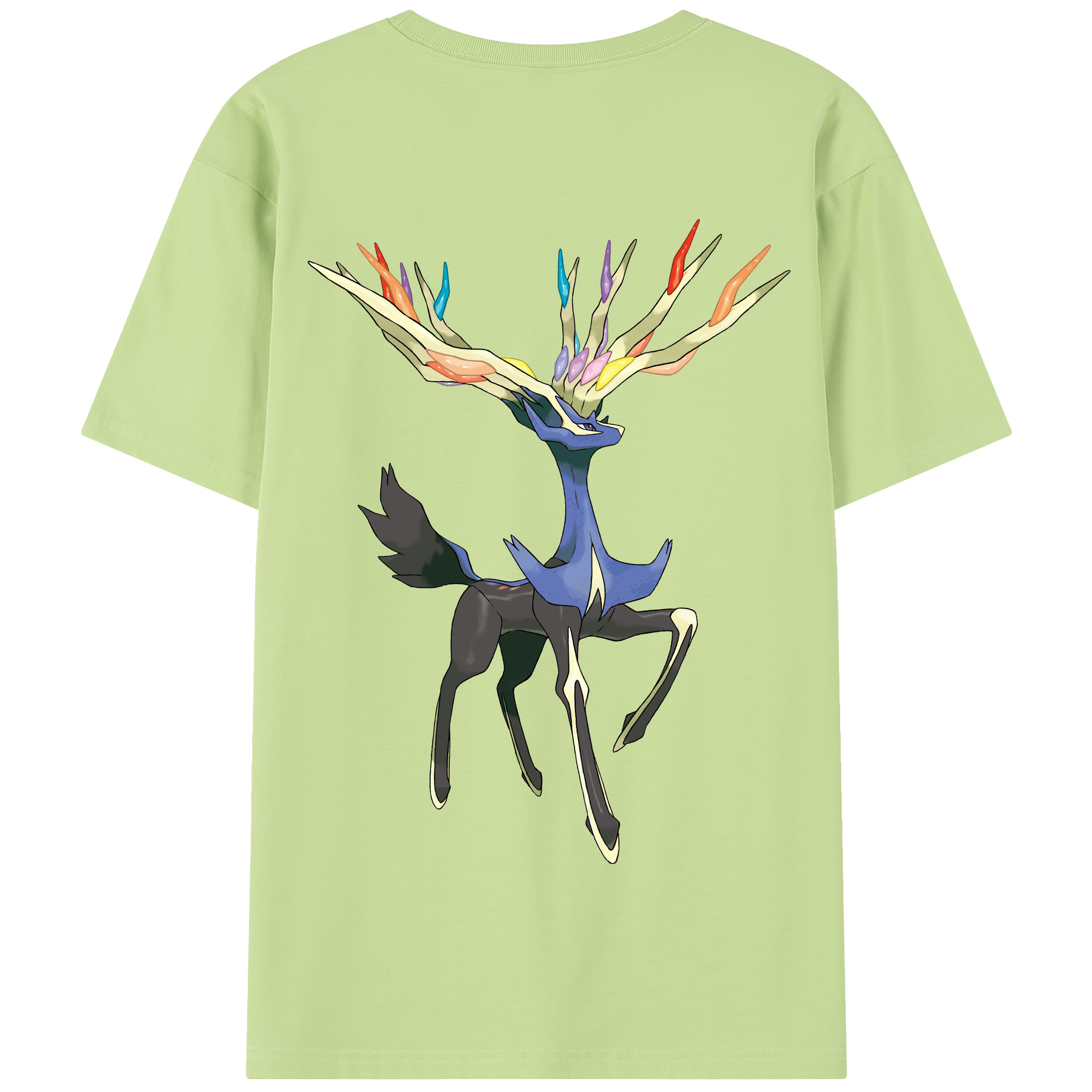 （画像用） ポケットモンスター Pokémon 綿100％半袖Tシャツ（背面プリント）